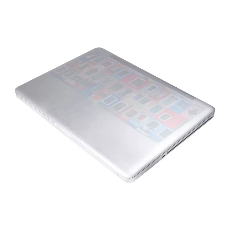 LogiLink ID0167 3-in-1 Notebook Mouse Pad with Cleaning Cloth and Screen Protector, Microfiber, Anti-Slip, Grey, 350 x 220 mm, 2 mm