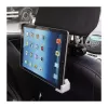 Logilink AA0121 Tablet Back Seat Car Holder – Headrest Mount for 7-11'' Tablets, iPads & E-Readers, 360° Rotation, Black