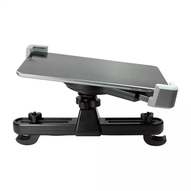 Logilink AA0121 Tablet Back Seat Car Holder – Headrest Mount for 7-11'' Tablets, iPads & E-Readers, 360° Rotation, Black
