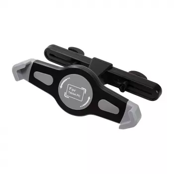 Logilink AA0121 Tablet Back Seat Car Holder – Headrest Mount for 7-11'' Tablets, iPads & E-Readers, 360° Rotation, Black