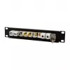LogiLink ACT108 10-Port Keystone Patch Panel, 10-Inch Rack, 1U, Black