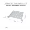 Logilink ACT111 Cantilever Shelf 200 mm 1U Grey Rack Shelf