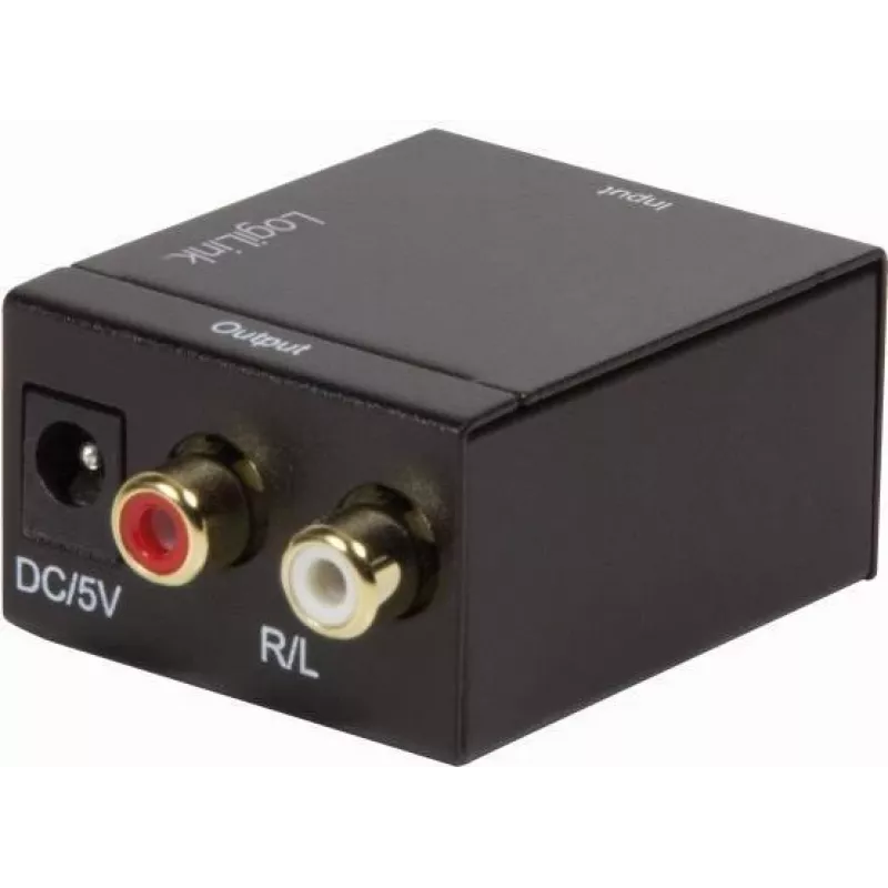 LogiLink CA0100 Digital-to-Analog Audio Converter (SPDIF/Coaxial to RCA Stereo)