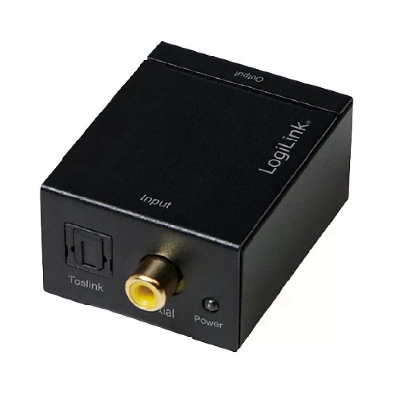 LogiLink CA0100 Digital-to-Analog Audio Converter (SPDIF/Coaxial to RCA Stereo)