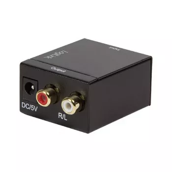 LogiLink CA0100 Digital-to-Analog Audio Converter (SPDIF/Coaxial to RCA Stereo)