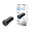 LogiLink PA0285 2-Port USB Car Charger 10.5W, LED Illuminated, Black