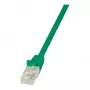 LogiLink Cat.5e U/UTP Patch Cable, 3m, Green