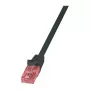 LogiLink Cat.6 U/UTP Patch Cable, 3 m, Black, 1 Gbps, RJ45, Snagless, Bare Copper
