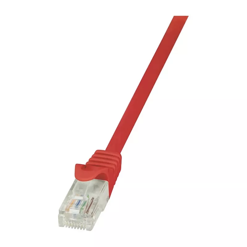 LogiLink Cat.6 U/UTP Patch Cable, RJ45, Red, 7.5 m, EconLine