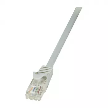 LogiLink Cat.6 U/UTP RJ-45 Patch Cable, 0.5 m, Grey