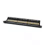 LogiLink Cat.6A Patch Panel 24-Port UTP, 1U, 90° IDC