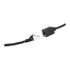 LogiLink Cat.6A Premium Patch Cable Extension, S/FTP, Black, 3 m