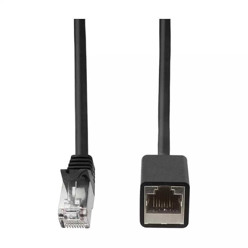 LogiLink Cat.6A Premium Patch Cable Extension, S/FTP, Black, 3 m