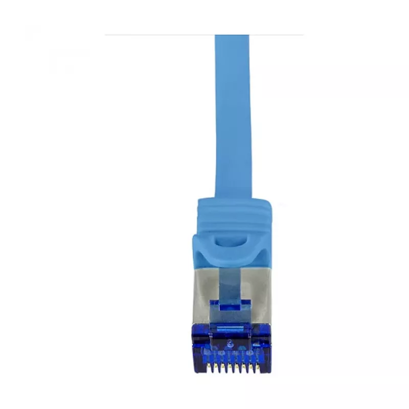 LogiLink Cat.6A S/FTP Ultraflex Patch Cable, GHMT Certified, Blue, 0.5 m