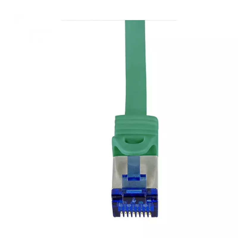 LogiLink Cat.6A S/FTP Ultraflex Patch Cable, 0.25m, Green, GHMT Certified
