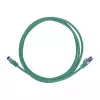 LogiLink Cat.6A S/FTP Ultraflex Patch Cable, GHMT Certified, Green, 1.0m