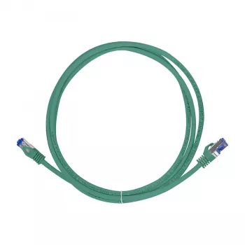 LogiLink Cat.6A S/FTP Ultraflex Patch Cable, GHMT Certified, Green, 1.0m