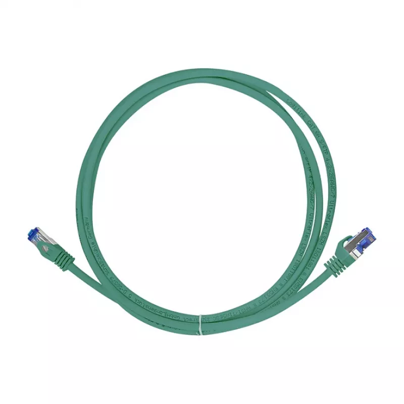LogiLink Cat.6A S/FTP Ultraflex Patch Cable, GHMT Certified, Green, 1.0m