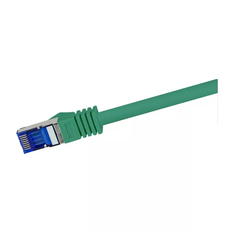 LogiLink Cat.6A S/FTP Ultraflex Patch Cable, GHMT Certified, Green, 1.0m