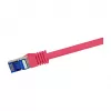 LogiLink Cat.6A S/FTP Ultraflex Patch Cable, GHMT Certified, Red, 1.0m