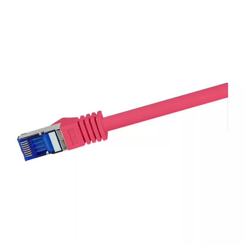 LogiLink Cat.6A S/FTP Ultraflex Patch Cable, GHMT Certified, Red, 1.0m