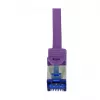 LogiLink Cat.6A S/FTP Ultraflex Patch Cable, Purple, 1.0 m, GHMT Certified