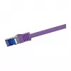 LogiLink Cat.6A S/FTP Ultraflex Patch Cable, Purple, 1.0 m, GHMT Certified