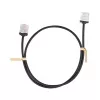 LogiLink Cat.6A U/UTP Slim High-Flex Patch Cable, 0.3m, Black
