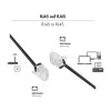 LogiLink Cat.6A U/UTP Slim High-Flex Patch Cable, 3m, Black
