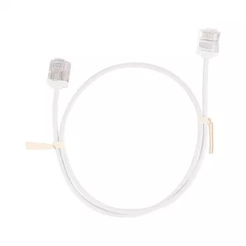 LogiLink Cat.6A U/UTP Slim High-Flex Patch Cable, White, 3m