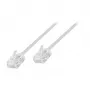 LogiLink Cat.6A U/UTP Slim High-Flex Patch Cable, White, 3m