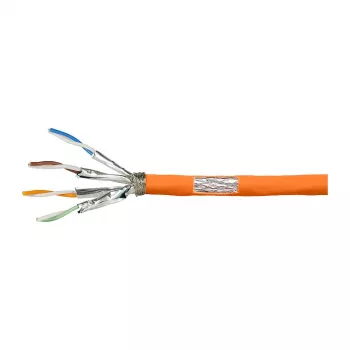 LogiLink Cat.7 1000 MHz Installation Cable 23 AWG S/FTP 50m, Orange