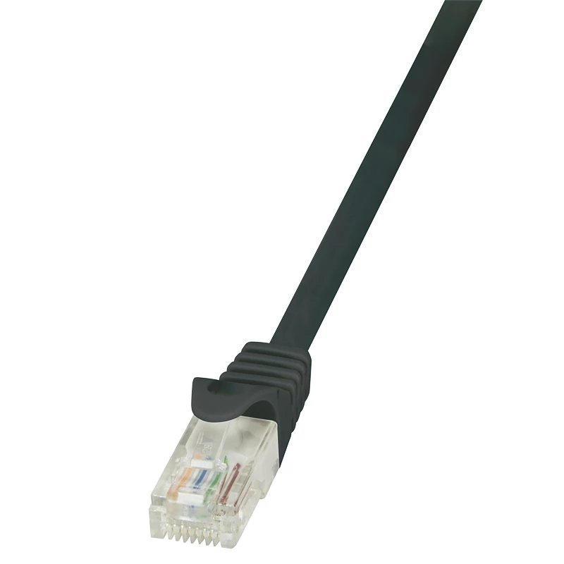 LogiLink Cat.6 U/UTP Patch Cable, 1.5m, Black, EconLine