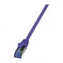 LogiLink Cat6a Patch Cable 1.5m PrimeLine S/FTP PiMF LSZH Violet