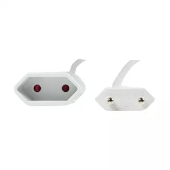 LOGILINK CP127 Power Extension Cable, CEE 7/16, White, 3 m
