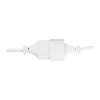 LOGILINK CP127 Power Extension Cable, CEE 7/16, White, 3 m