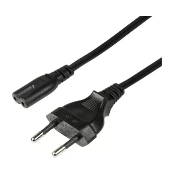 LogiLink CP145 Power Cable Europlug to IEC C7 1.8 m Black