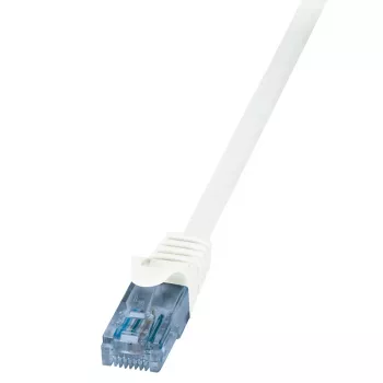 LogiLink CP3051U Cat.6A U/UTP Patch Cable, RJ45, White, 3.2 m