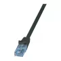 LogiLink CP3073U Cat.6A U/UTP Patch Cable, RJ45, 3.5 m, Black