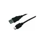 LogiLink CU0014 USB 2.0 Extension Cable, USB-A Male to Mini-USB-B Male, 1.8 m, Black