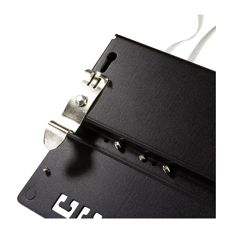LogiLink DIN Rail Mounting Brackets, Stainless Steel, 2 pcs