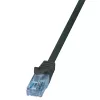 LogiLink EconLine Cat.6A U/UTP Patch Cable RJ45, 0.25 m, Black