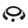 LogiLink Electric Car Charging Cable Type 2, 11 kW, 3-Phase, 20 A, 10 m, Black