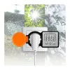 LogiLink Energy Cost Meter Outdoor, IP44 Splash-Proof, 16A, 3680W, Schuko, LCD