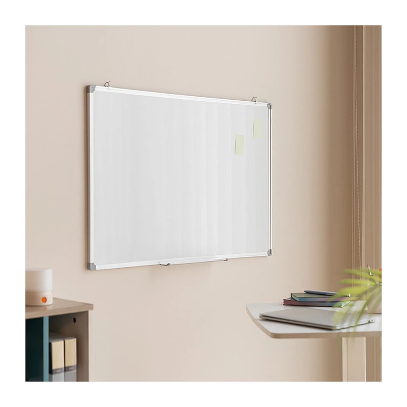 LogiLink EO0058 Magnetic Dry Erase Whiteboard 90x60 cm Lacquered Steel Wall-Mounted