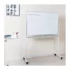 LogiLink EO0064 Mobile Double-Sided Magnetic Dry Erase Whiteboard 120x80 cm White/Silver