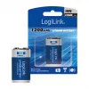 LOGILINK ER9VLIB 9V Lithium Battery (1-Pack, Blister) – 1200 mAh, Non-Rechargeable, PP3