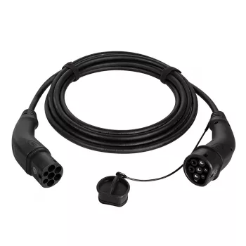 LogiLink EVC0109 EV Charging Cable Type 2 5m 32A 22kW Black