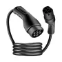 LogiLink EVC0125 Type 2 Electric Car Charging Cable - 11 kW, 3-Phase, 20 A, 7.5 m, Black with Carrying Bag