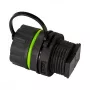 LOGILINK FA05SD1 Outdoor Fibre Optic Duplex SC Connector with Dust Cap – Multimode OM3/OM4, Aqua (10-Pack)